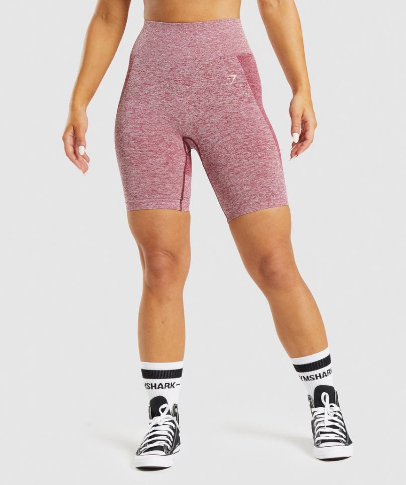 Women\'s Gymshark Flex Cycling Shorts Pink | NZ 3AOSQE